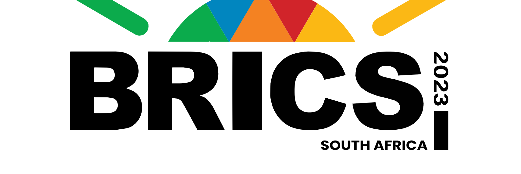 Emblème du sommet des BRICS en Afrique du Sud 2023
